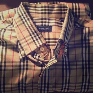 Burberry Button Up/ Flannel